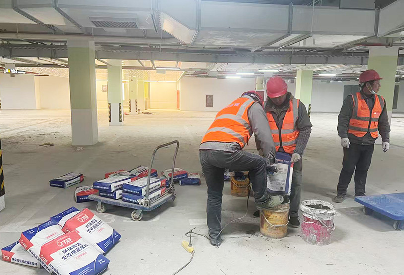 Proyecto de refuerzo de lechada