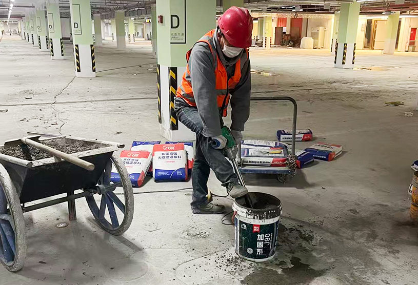Proyecto de refuerzo de lechada